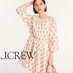 J.Crew dress - XS - White floral print
